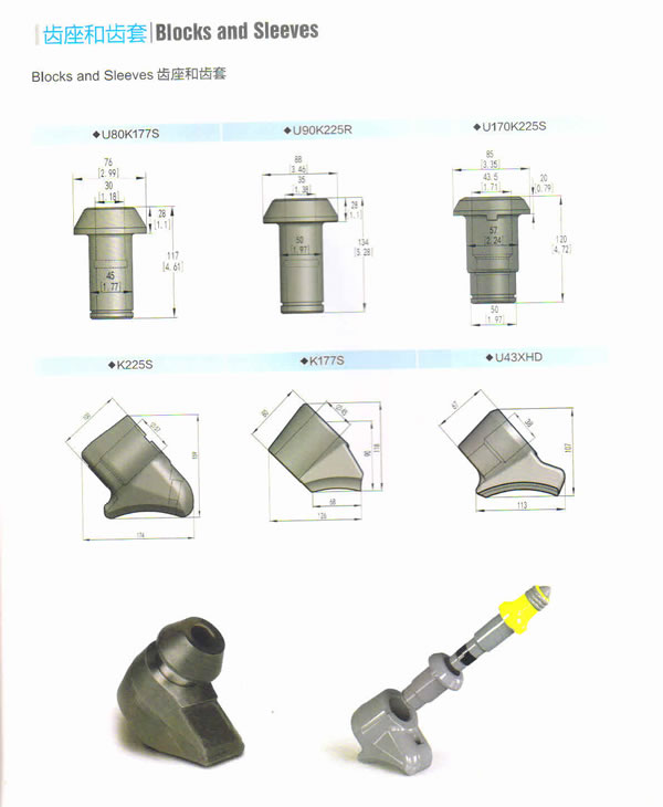 迪奥德采煤机截齿套参数